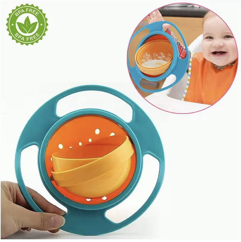 Gyro Feeding_bowl01 - Plastic(Multicolor)