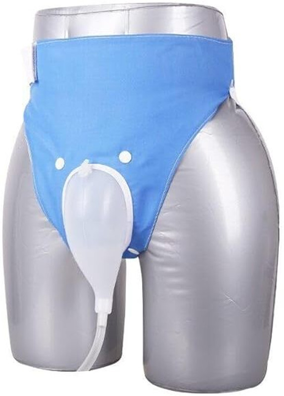 DAONPHARI Reliable Men's Urine Bag: Leak-Proof | (Blue) 2000ml + 1000ml Disposable Female Urination Device(blue, Pack of 1)
