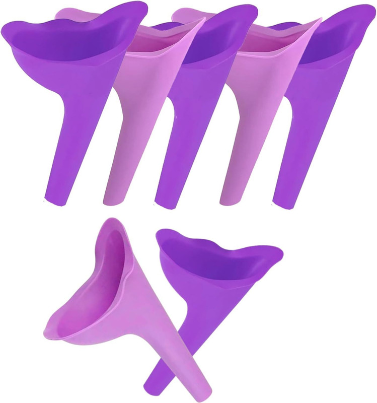 Diamster SG-FUF-01P Reusable Female Urination Device(Purple, Pack of 4)