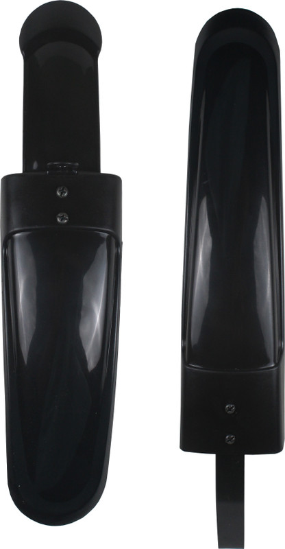 Oxygen Kids Bicycle Mudguard Sets | Splash Guard for 12–20 Inch Wheels | ABS Plastic Full Length Front & Rear Fender(Black)