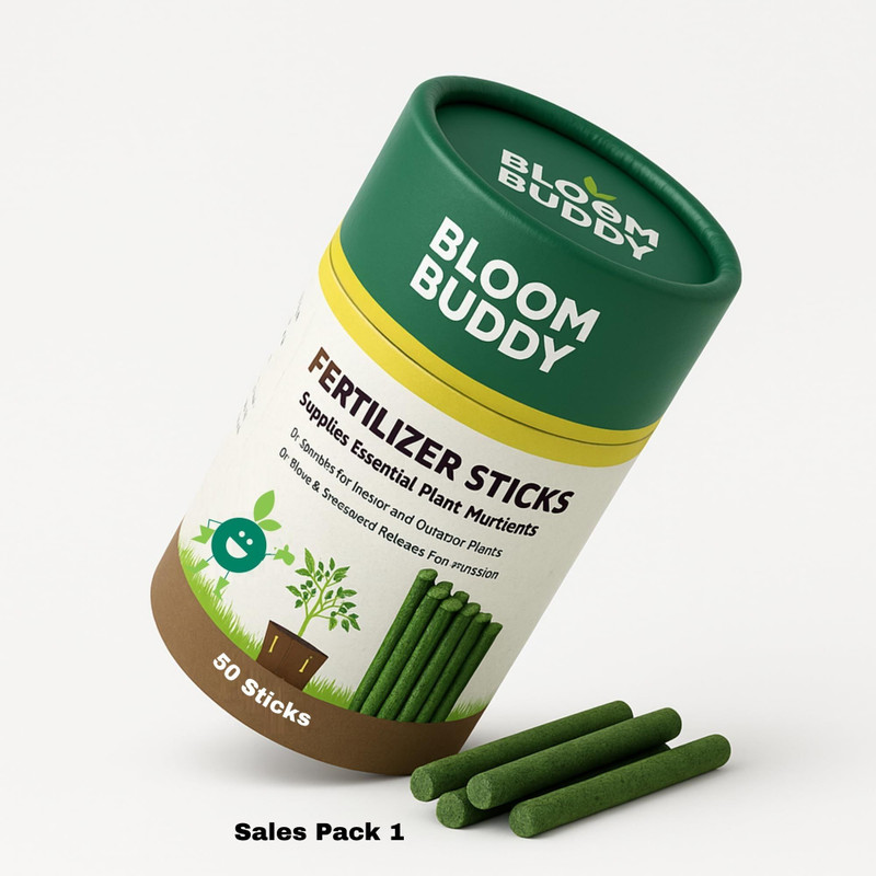 Bloom Buddy Plant Food Fertilizer Green Sticks for All Plants Fertilizer Biofertilizer(0.2 kg)