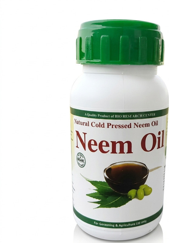 Bio Research Center Natural Cold Pressed Neem Oil for Plants, Organic Pest Repellent for Gardening Organic Fertilizer(0.1 kg)
