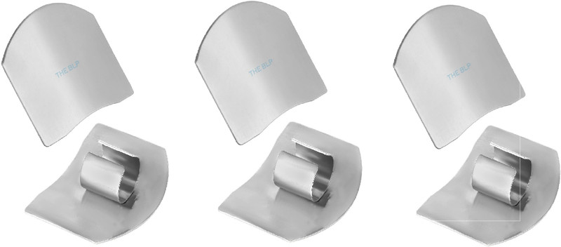 THE BLP Stainless Steel Finger Guard(10 cm Pack of 3)