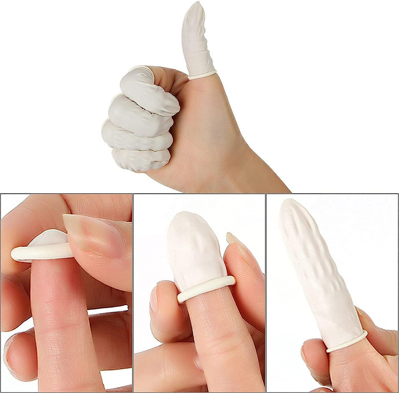 SAMBHAW Silicone Finger Guard(7 cm Pack of 150)