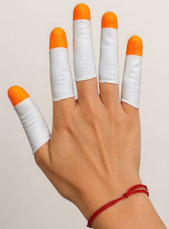 ZITTY Silicone Finger Guard(3 inch Pack of 200)