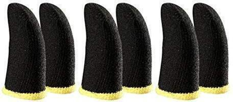 YBN PubG Mobile Gaming Thumb Sleeves Professional Touch, Anti Slip (3 pair) Finger Sleeve(Pack of 6)