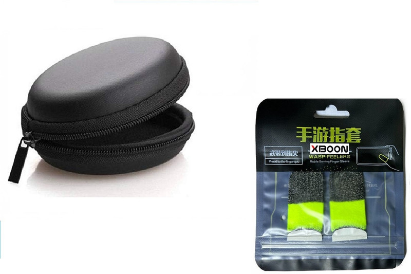 Jape Blue Finger Sleeve Pack of -03 (With Black Pouch) Finger Sleeve(Pack of 6)