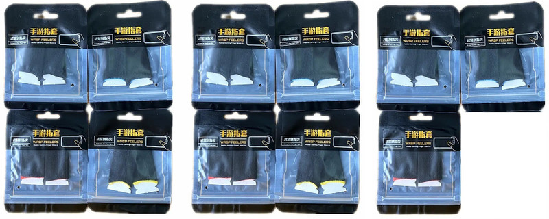 Jape Pubg Mobile Gaming Gloves for Touch Screen Anti-sweat Finger Sleeve 13 pair Finger Sleeve(Pack of 26)