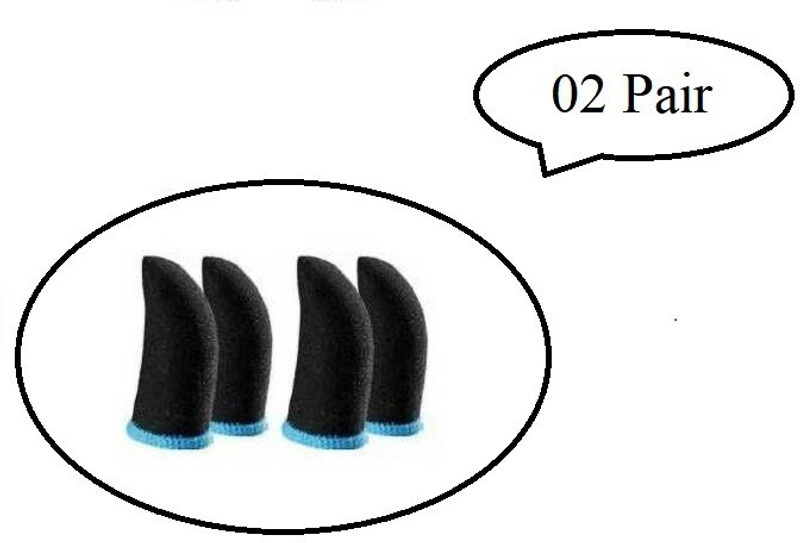 HouseOfCommon Mobile Accessories Thumb & Finger Sleeves for Mobile Games Anti Sweat 02 Pairs Finger Sleeve(Pack of 4)