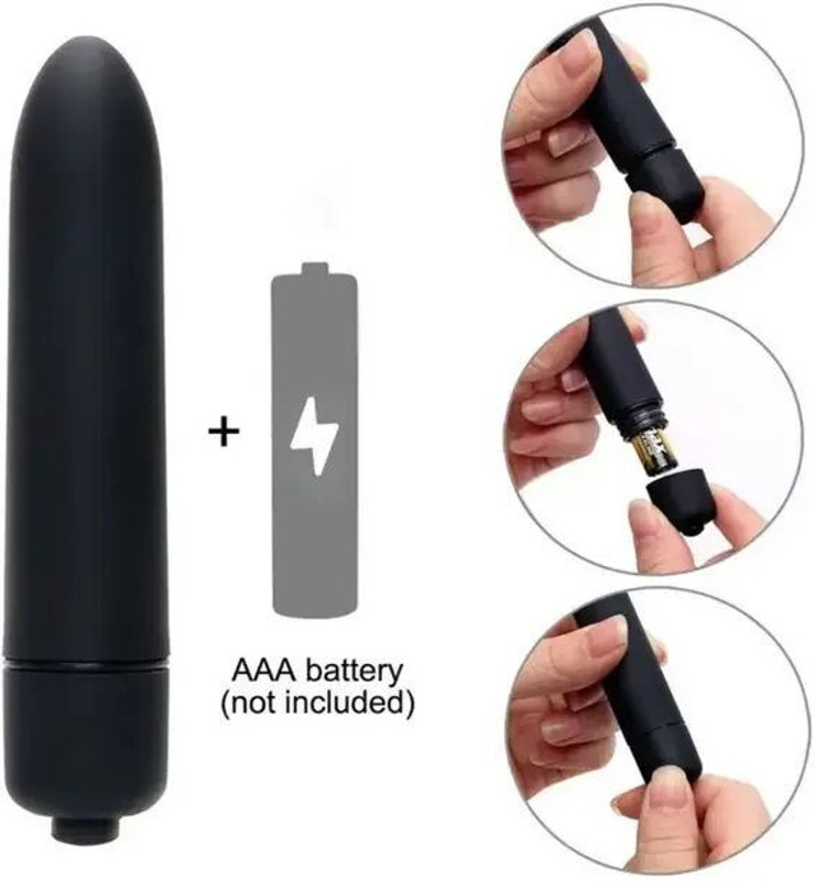 Latixmat Bullet Stick Vibrator for Women Bullet Vibrator Handheld Cordless Women and Men/ Finger Sleeve(Pack of 1)
