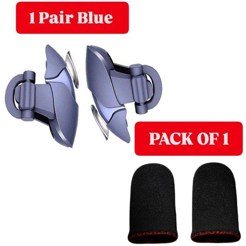 TapBot Gaming Trigger (Pack of 1) and Finger Sleeve(Pack of 1)