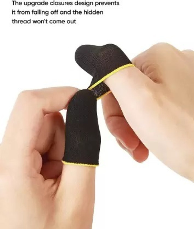 AVIKA Best Thumb Sleeve for Mobile Game, Anti-slip, Sweat-proof Finger Sleeve(Pack of 2)