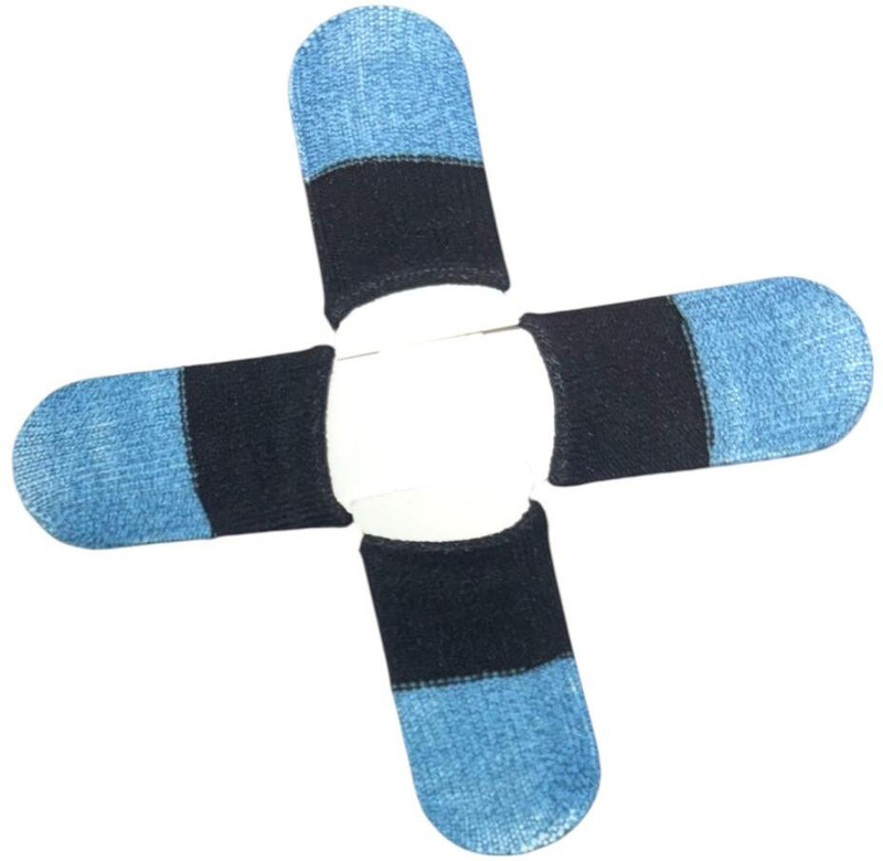 SJDDGOODS multicoloursleeveblueblack2pair Finger Sleeve(Pack of 4)