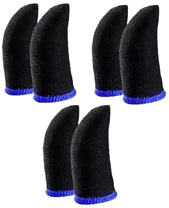 SJDDGOODS best quality finger sleeve for all mobile phone game gaming gloves Finger Sleeve(Pack of 6)