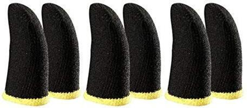 Etechtron Pubg Anti-Slip Thumb Sleeve, Slip-Proof Thumbs Finger Sleeve for Pubg Mobile Finger Sleeve(Pack of 6)
