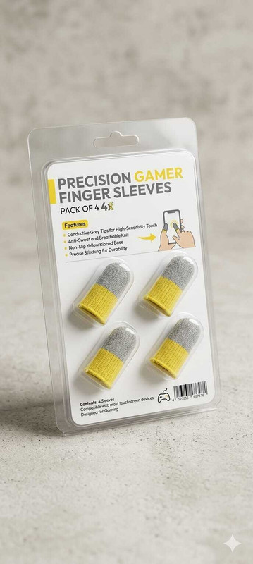 A KESSENCE GAMING FINGER GLUPS Finger Sleeve(Pack of 2)