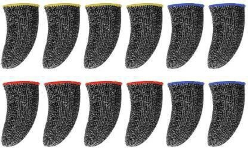 Asotai for Mobile Gaming (Anti Slip, Sweat Proof) 20 Pairs Finger Sleeve(Pack of 40)