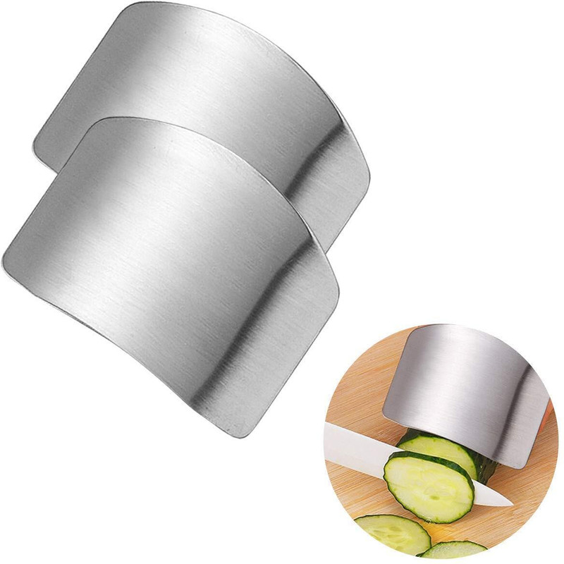 SVSONLINE Stainless Steel Finger Guard(10 cm Pack of 5)