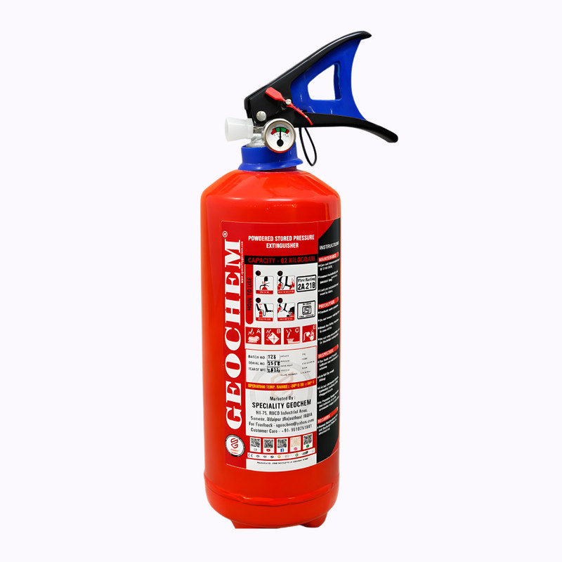 AFS Fire Extinguisher Cylinder with Wall Hanging Clip - 2 Kg Fire Extinguisher Mount(2 kg)