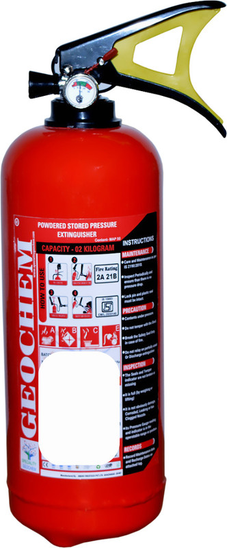Blazeproof Fire ABC Powder Type 9 Kg (Pack of 1) Fire Extinguisher Mount(9 kg)