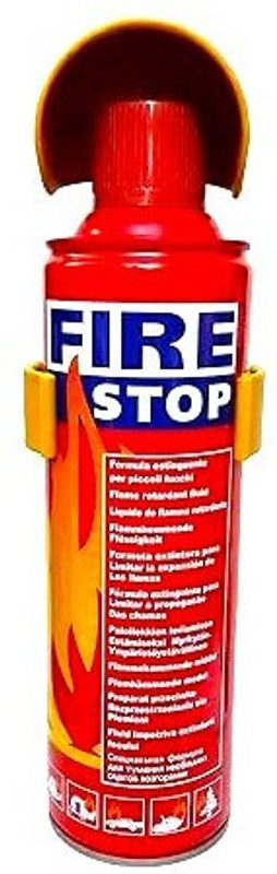 Kayvee KAY__ fire extinguisher in RED Fire Extinguisher Mount(0.5 kg)