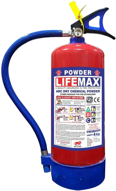 AGNI BIZZ DRY CHEMICAL POWDER Fire Extinguisher Mount(4 kg)