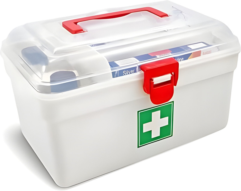 Sonal - Big Medical First Aid Box First Aid Kit(Home, Sports and Fitness, Workplace, Vehicle)