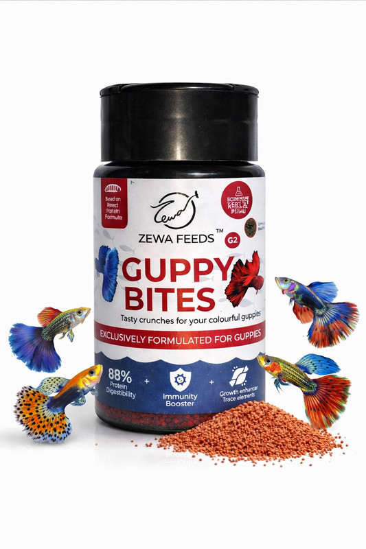 Blue Aqua Pets Dried Fish Feed Mealworm 0.25 kg Dry All Life Stages Fish Food