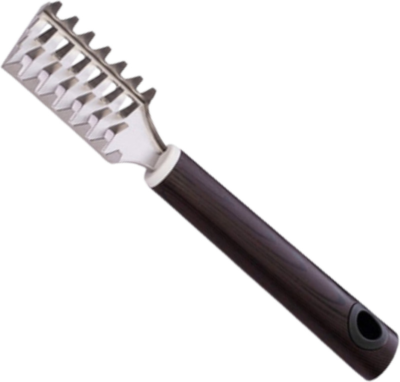 Omkarixa Sawtooth Fish Scale Remover & Cleaning Tool with Ergonomic Handle Fish Scaler(Pack of 1)