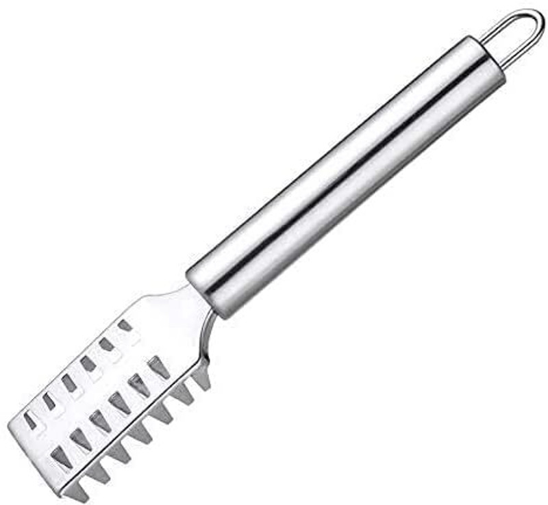 TINSUHG Stainless Steel Sawtooth Fish Cleaning Brush Machine for Kitchen Fish Scaler(Pack of 1)
