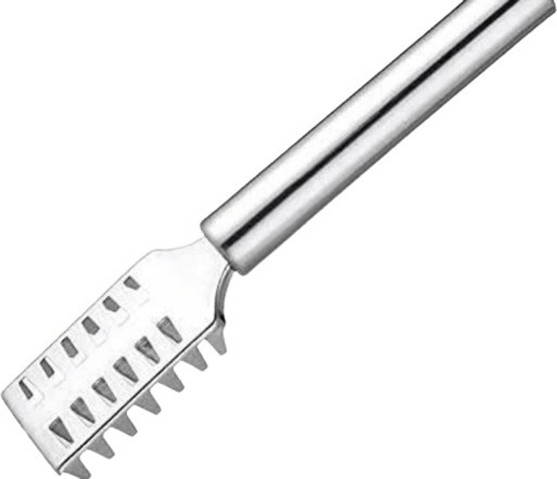 Ingeniero Staineless Steel Living Fish Scale Shaver Fish Scale Scraper for Fast Fish Scaler(Pack of 1)