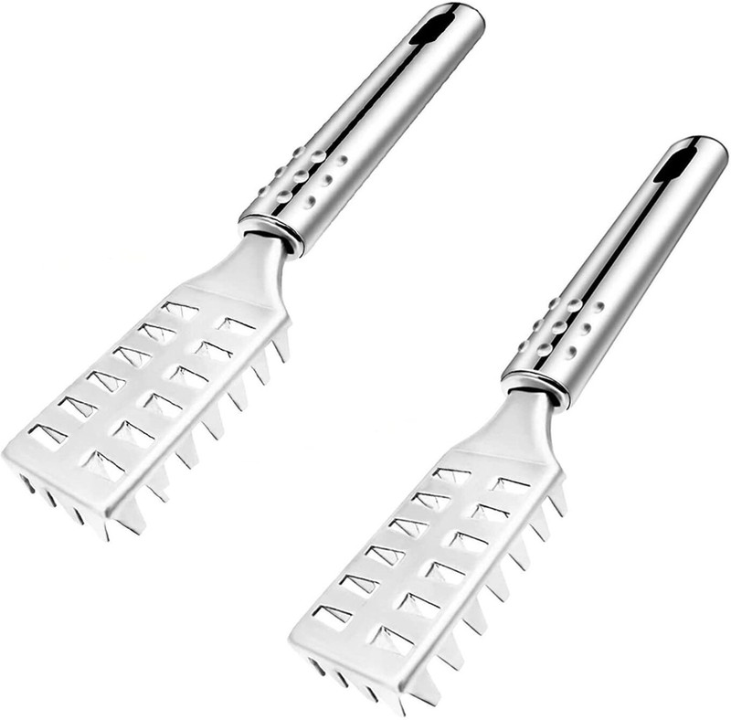 ZIRAK Fish Scale Remover with Stainless Steel Body for Home Kitchen Use Fish Scaler(Pack of 1)