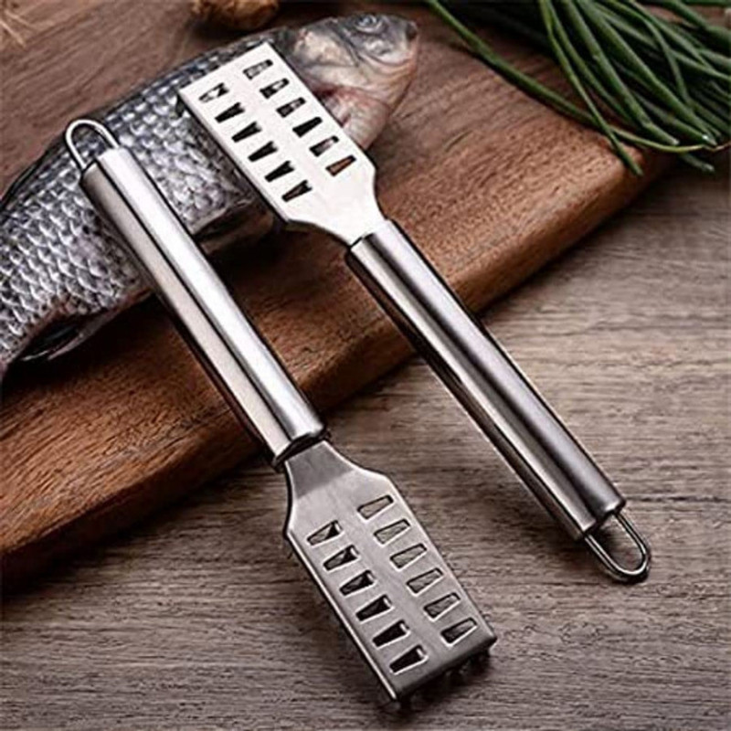 AshmakamMart Fish Peeling Tools – Safe & Efficient Scaler for Fresh and Frozen Fish Fish Scaler(Pack of 1)