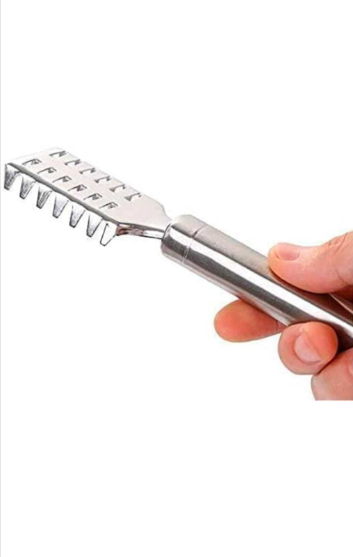 bharti collection Stainless Steel Fish Scaler Fish Scaler(Pack of 1)
