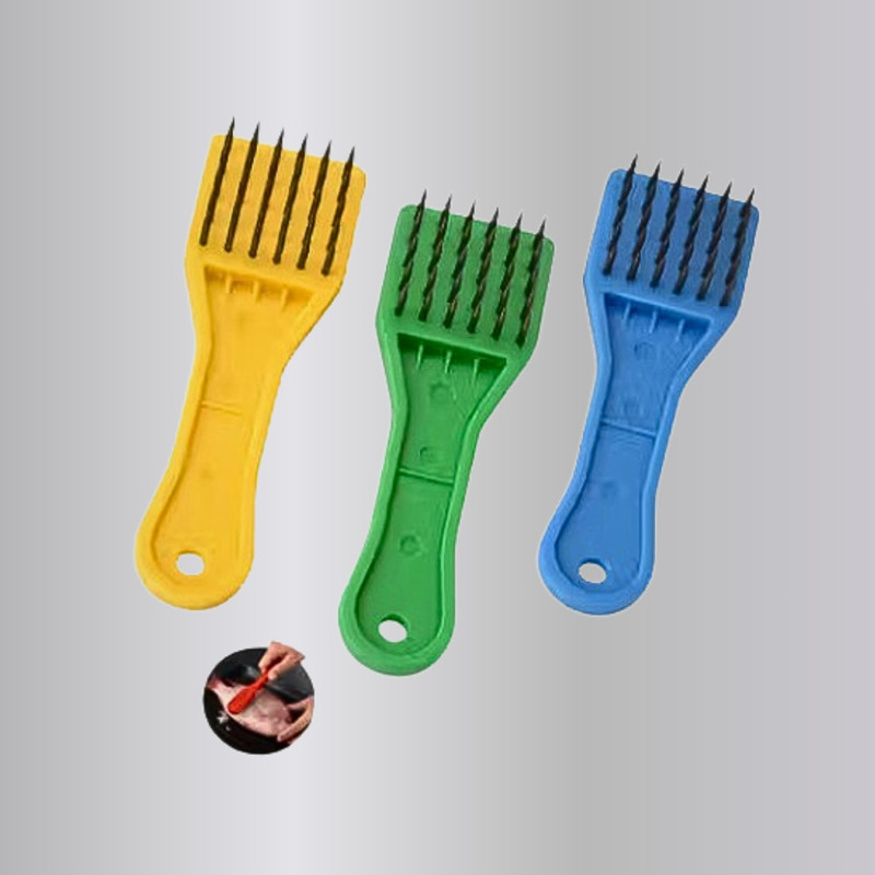 faizia Fish Cleaning Tools, Fish Shop Grade Heavyduty Iron Nails Fish Scale Fish Scaler(Pack of 4)