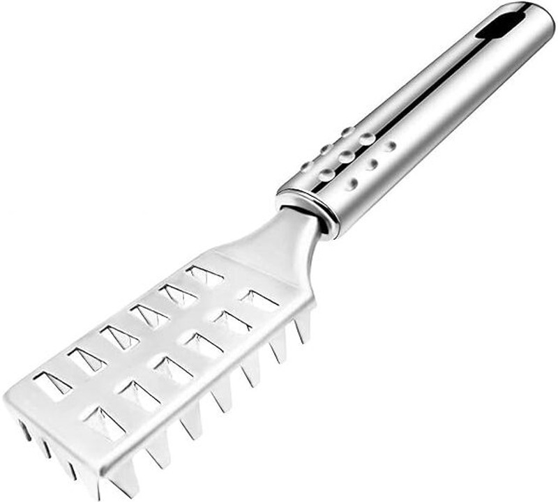 MILLENSIUM Fish Scale Scraper | Fish Cleaner Fish Scales Brush Shaver Remover Scale Knife Fish Scaler(Pack of 1)