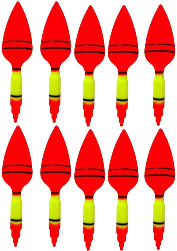 Sikme Plastic Egg Shaped Sinker(Removable Pack of 10)