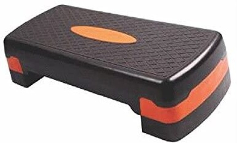 BLOXN Polypropylene Adjustable Home Gym Fitness Stepper for Exercise Balance Disc Fitness Balance Board(Red, Black)