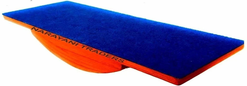 NARAYANI TRADERS Balance Board Foot Rocker Leg Exerciser Occupational Therapy,Simply fit Board Balance Disc Fitness Balance Board(Blue)