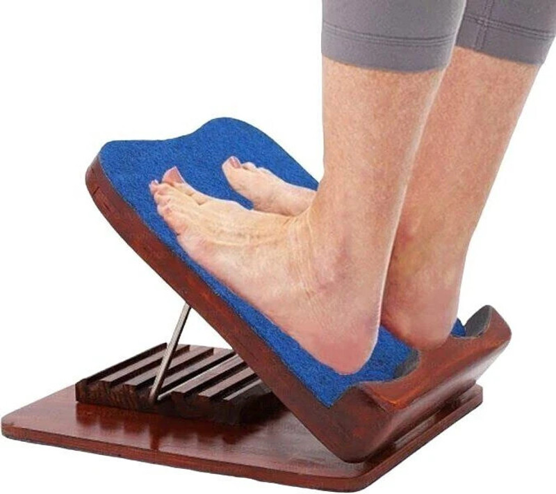NARAYANI TRADERS Slant board for Exercise Balance Disc Fitness Balance Board(Blue, Brown)
