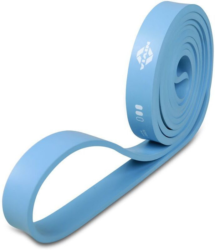 NIVIA Power-Stretch Long Loop Band Level-2 Resistance Band(Blue, Pack of 1)