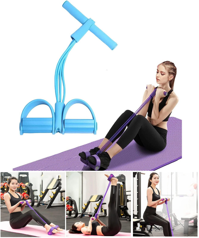 QERINKLE Pull Reducer Waist Trimmers Body Shaper Trimmer for Reducing Your Waistline Fitness Band(Multicolor, Pack of 1)