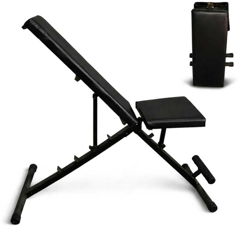 Home jone Folding Adjustable Gym Bench for Home Workout Space-Saving Fitness Equipment Multipurpose Fitness Bench