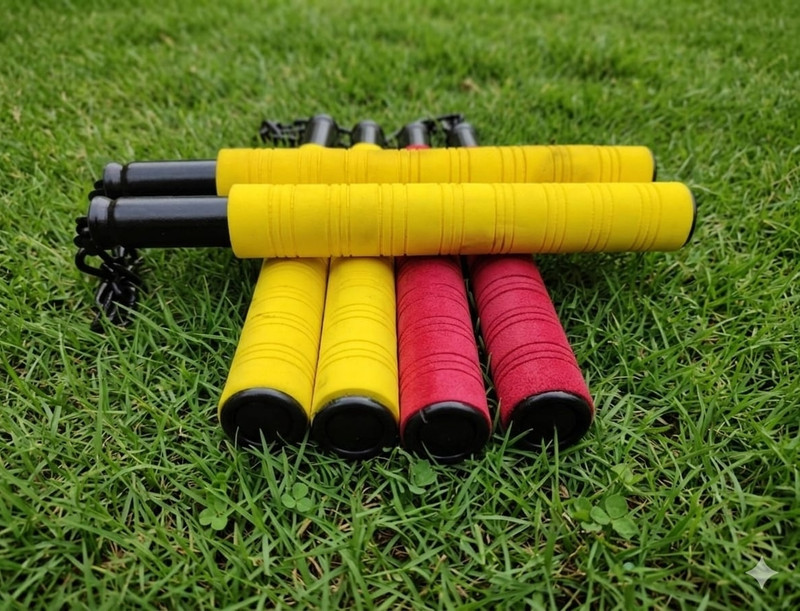 Mivaan Traders Foam Karate Practice nanchaku Grip Hand Grip/Fitness Grip(Multicolor)