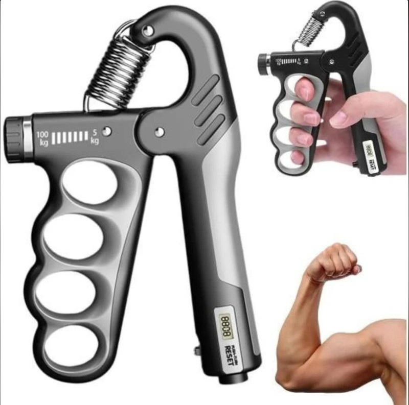 UKARUS Ring counter Hand Grip Strength Trainer for Muscle Building, Forearm Exerciser Hand Grip/Fitness Grip(Multicolor)