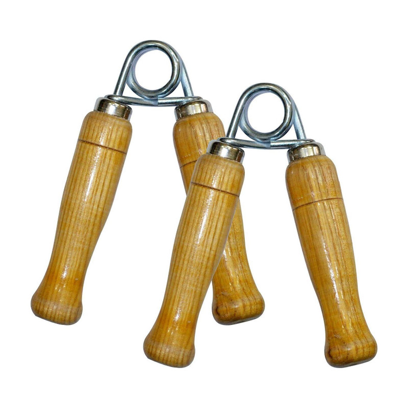 LIGHTSPEED SPORTS WOODEN HAND STRENGTHENER Hand Grip/Fitness Grip(Multicolor)
