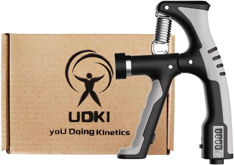 Pheonix Grip Strengthener with Counter,Adjustable Resistance 11-220Lbs(5-100kg) Hand Grip/Fitness Grip