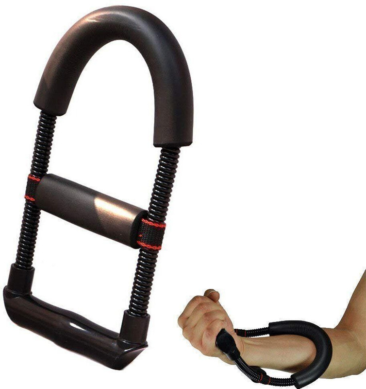 Shopeleven Forearm Strengthener| Adjustable Resistance Grip Trainer| For Hands Hand Grip/Fitness Grip(Black)