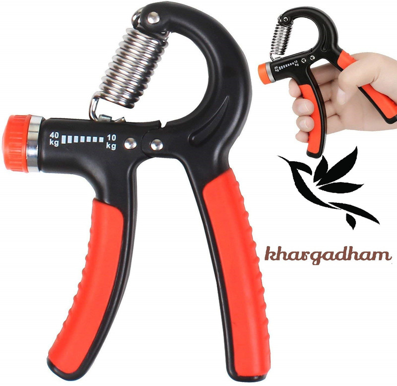 Khargadham Hand Grip For Hand Strengthening Levels Hand Grip/Fitness Grip(Multicolor)