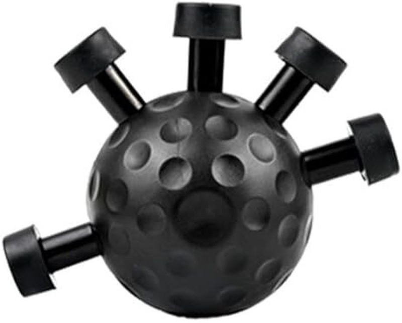 WARRIO Finger Exerciser Hand Grip Strengthener Ball Workout Tool Hand Grip/Fitness Grip(Black)